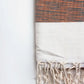 Woven Beach Towel | Burnt Orange