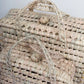 Woven Palm Leaf Hampers (Set of 2)