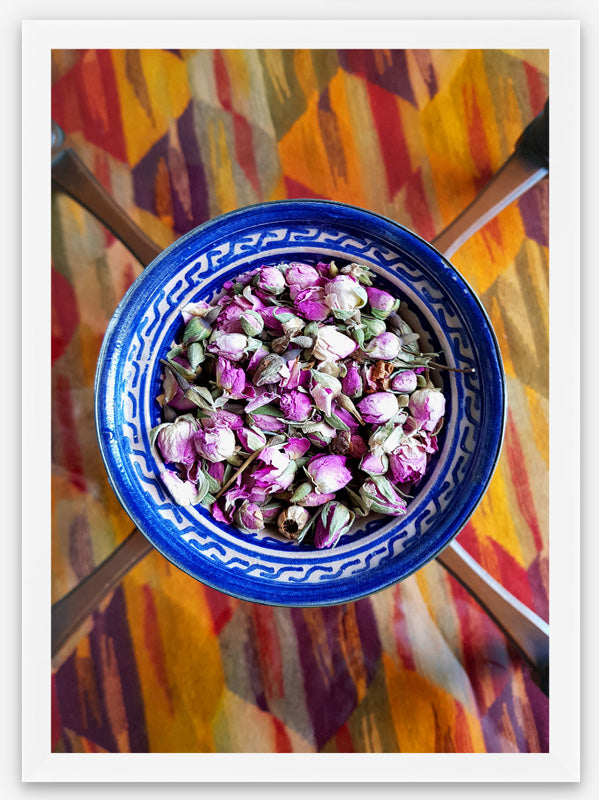 Moroccan Dried Roses Print