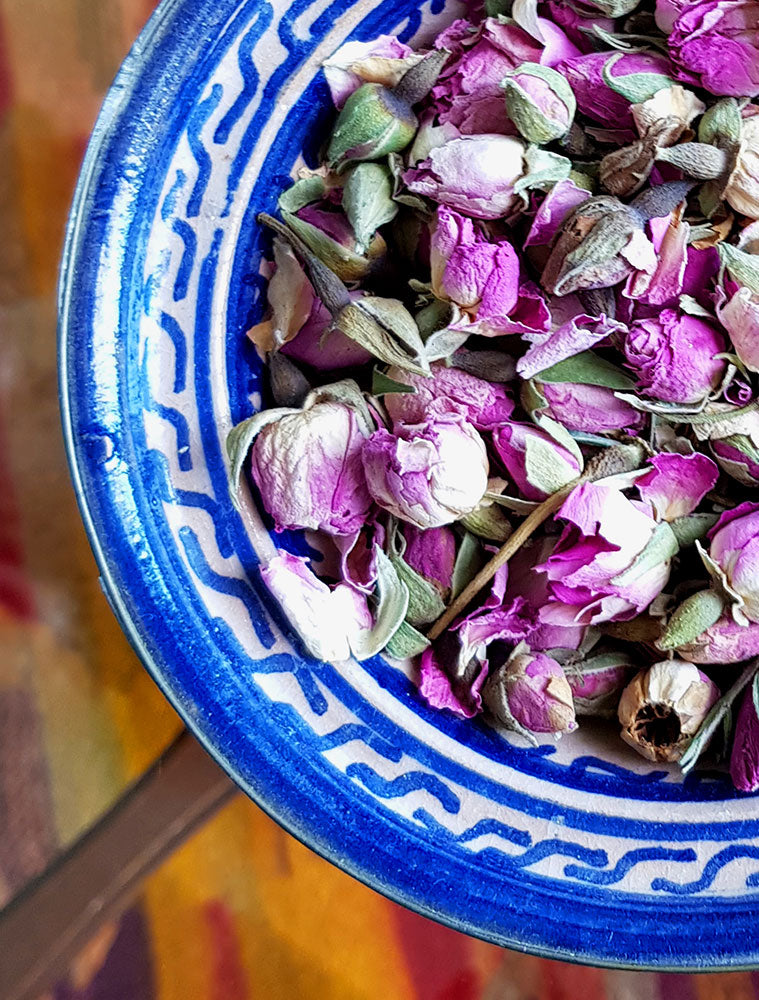 Moroccan Dried Roses Print